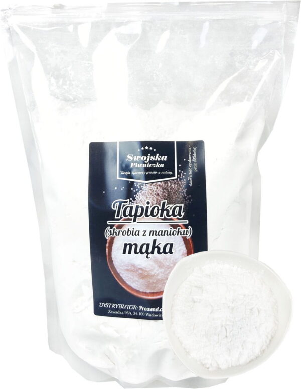 Mąka tapiokowa maniok 500g Swojska Piwniczka