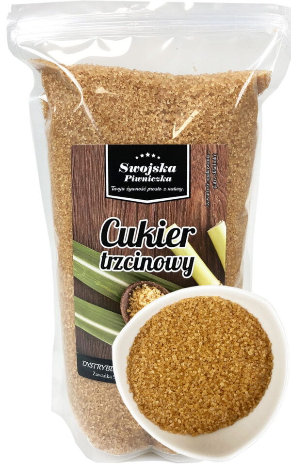 Cukier trzcinowy nierafinowany Swojska Piwniczka