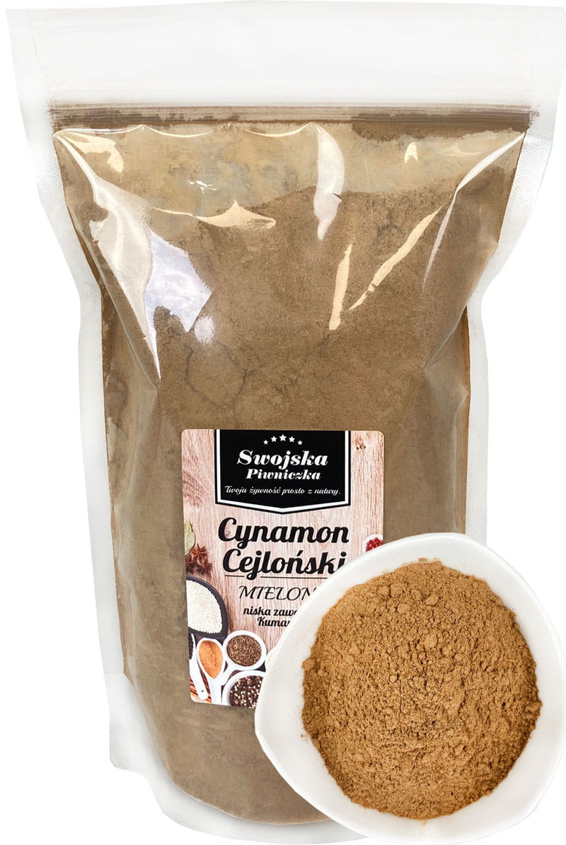 28069 Cynamon Cejloński mielony 40g Swojska Piwniczka - obrazek 1