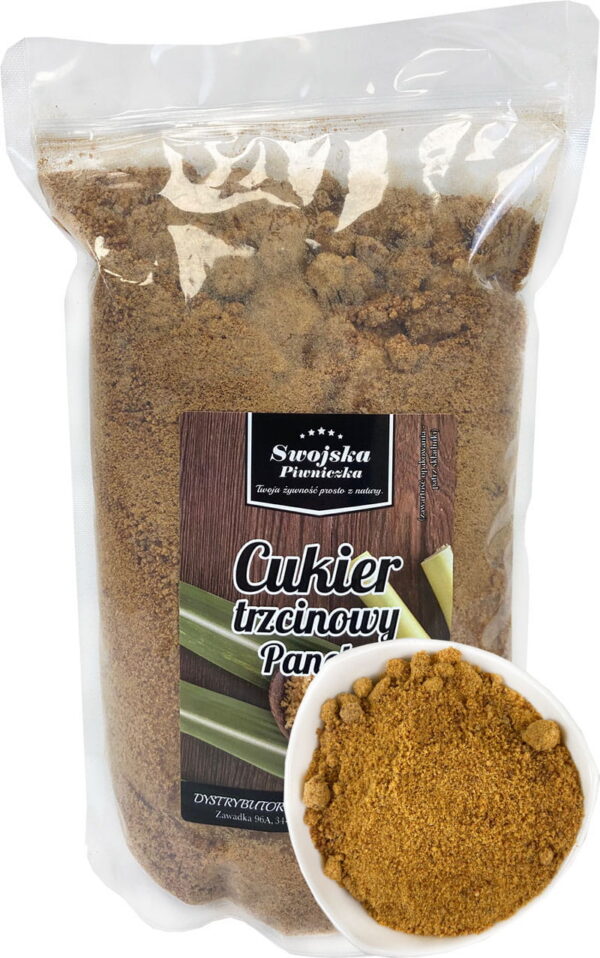Cukier trzcinowy panela muscovado 1kg Swojska Piwniczka
