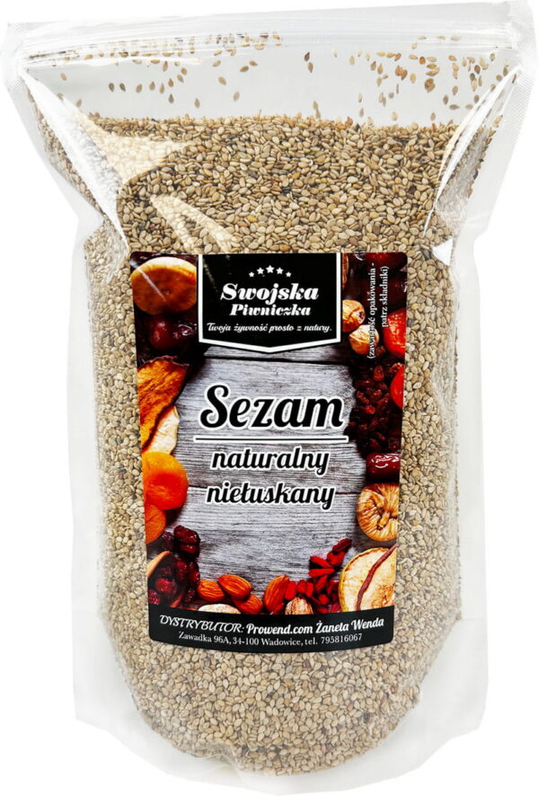 Sezam naturalny niełuskany Swojska Piwniczka