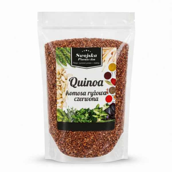 Komosa ryżowa czerwona quinoa 500g Swojska Piwniczka