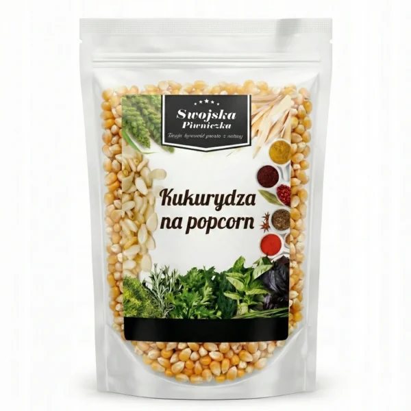 Kukurydza popcorn do prażenia Swojska Piwniczka