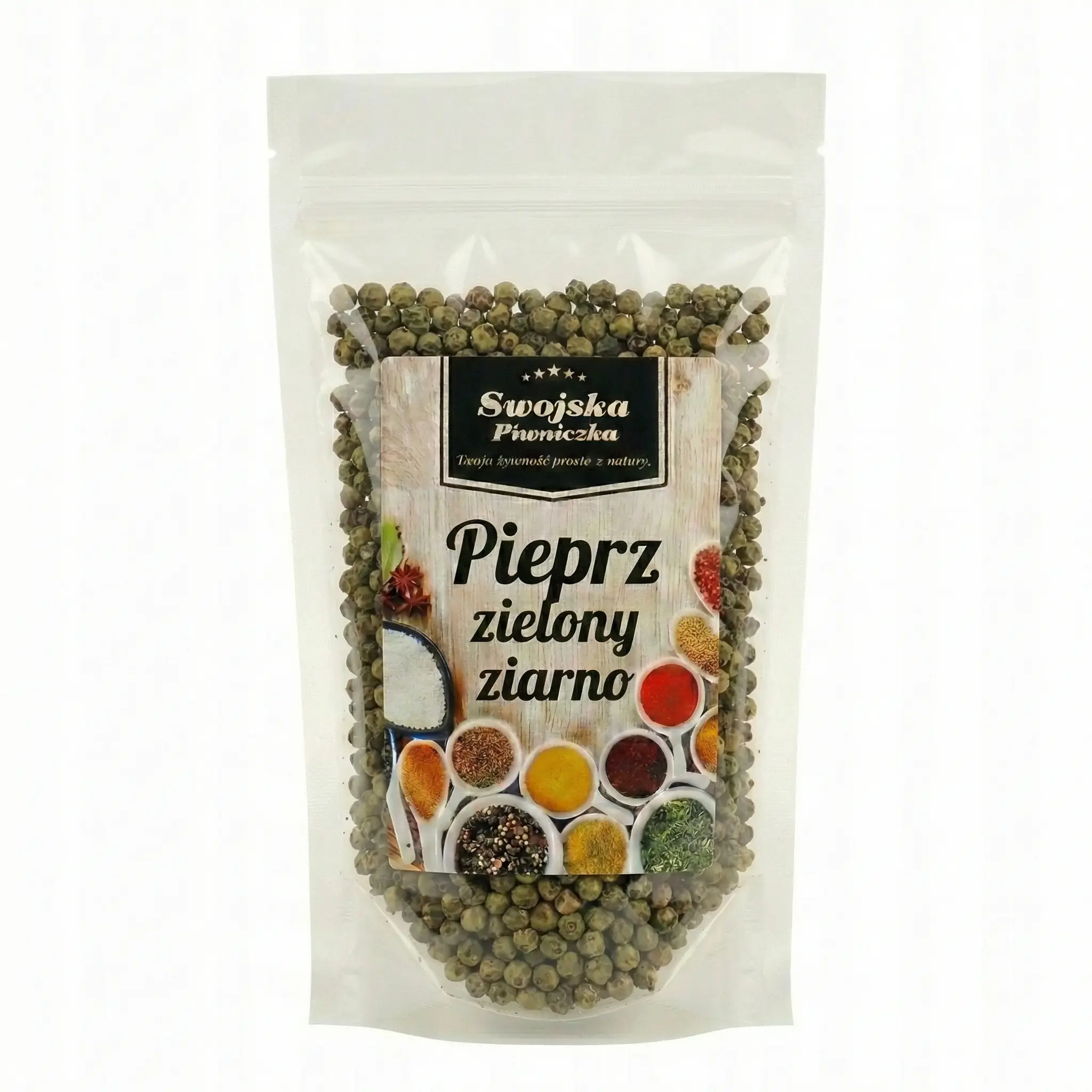 55171 Pieprz zielony ziarno Swojska Piwniczka - obrazek 1