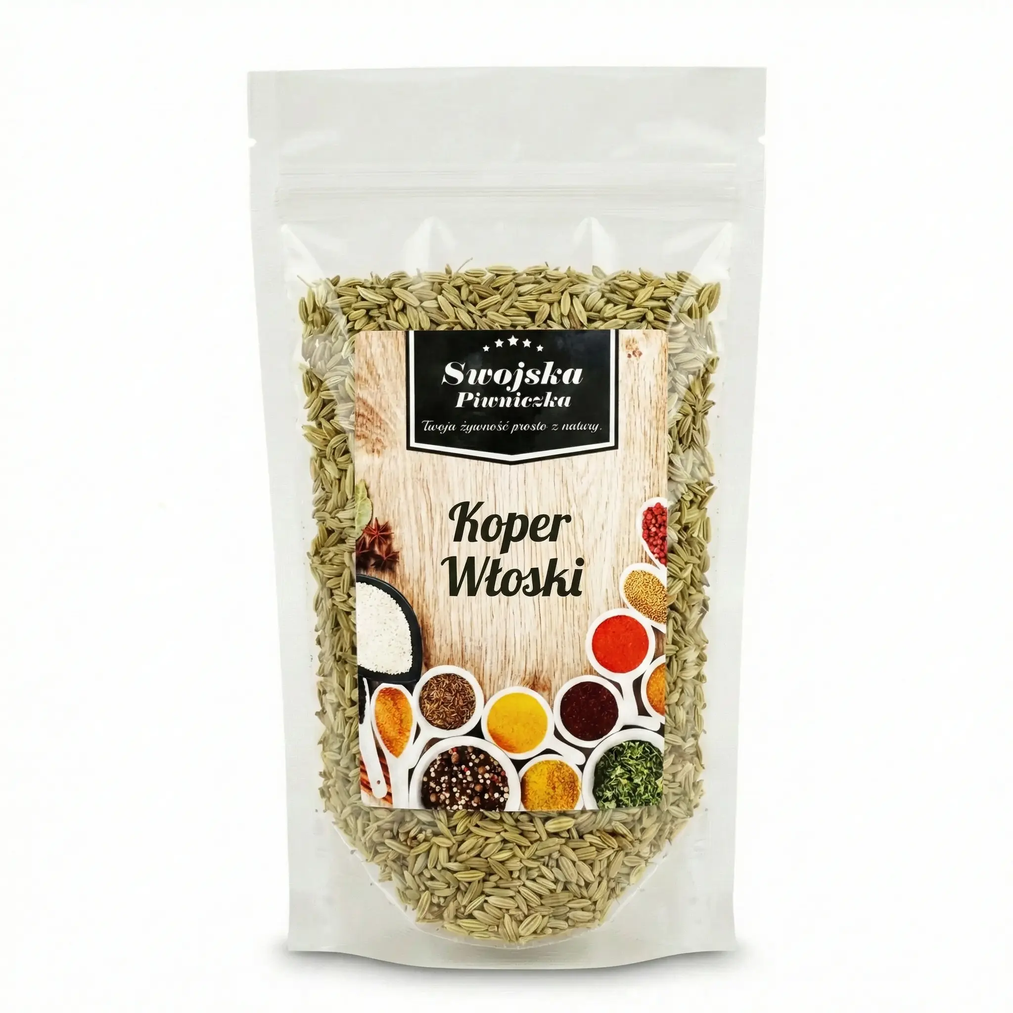 55286 Koper włoski fenkuł ziarno 50g Swojska Piwniczka - obrazek 1
