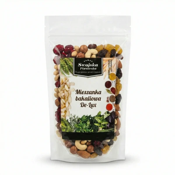 Mieszanka studencka de-lux 8 składników 250g Swojska Piwniczka