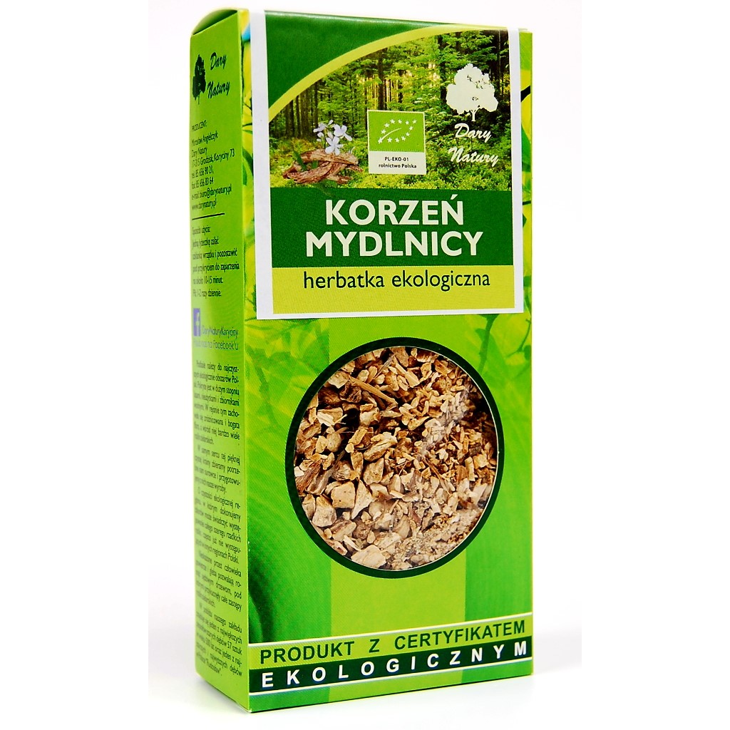 5902741000156 Mydlnica korzeń EKO 100g Dary Natury - obrazek 1
