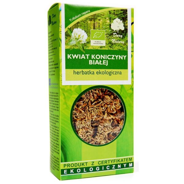Koniczyna biała kwiat EKO 25g Dary Natury