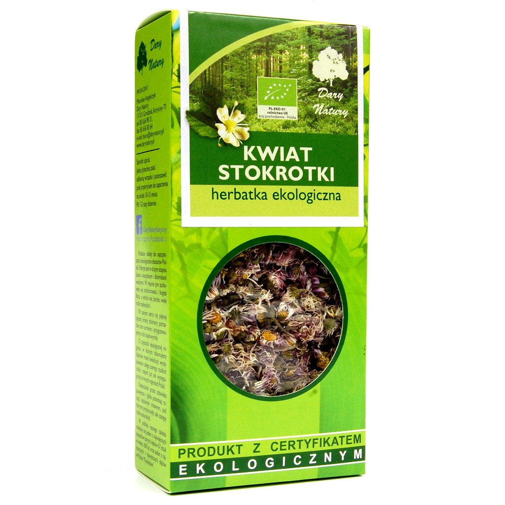 5902741003928 Stokrotka kwiat EKO 25g Dary Natury - obrazek 1