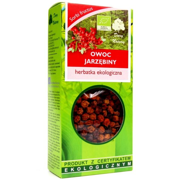 Jarzębina owoc EKO 50g Dary Natury