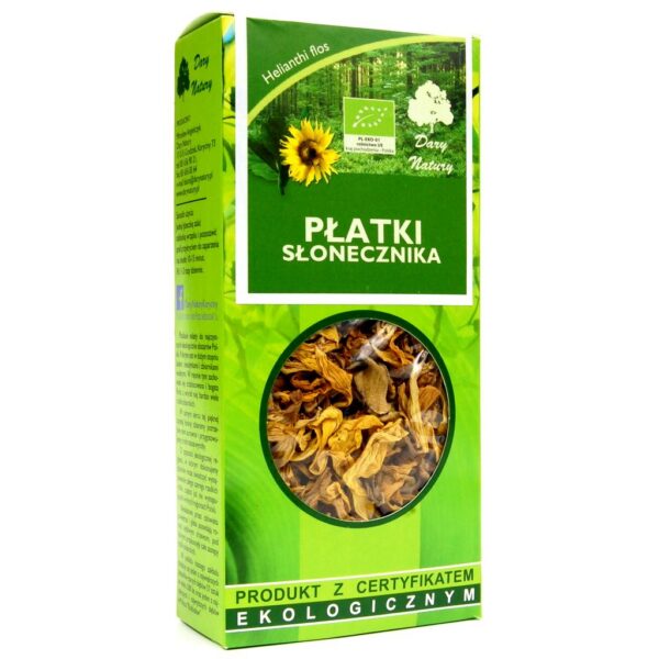 Słonecznik płatki EKO 25g Dary Natury
