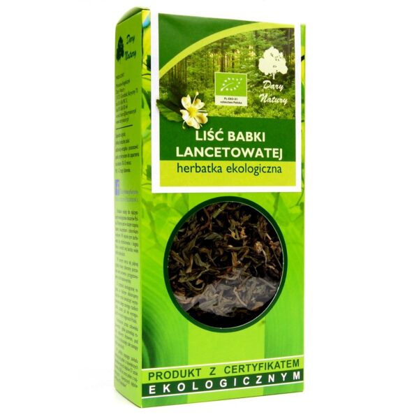 Babka lancetowata liść EKO 25g Dary Natury