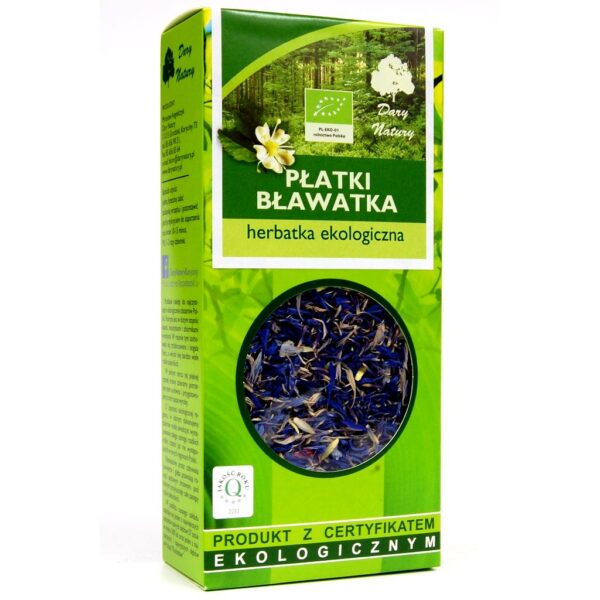 Bławatek płatki EKO 25g Dary Natury