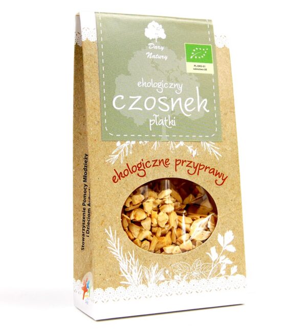 Czosnek (płatki) EKO 50g Dary Natury
