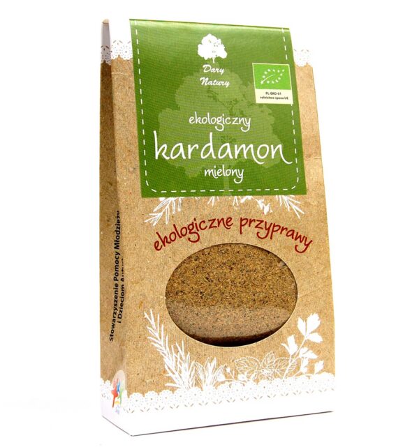 Kardamon mielony EKO 50g Dary Natury