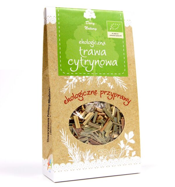Trawa cytrynowa EKO 20g Dary Natury