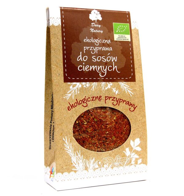 Przyprawa do sosów ciemnych EKO 60g Dary Natury