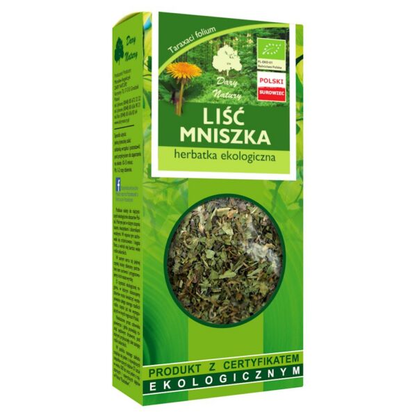 Mniszek liść EKO 25g Dary Natury