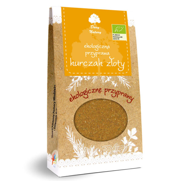 Przyprawa złoty kurczak EKO 60g Dary Natury