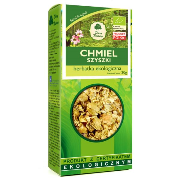 Chmiel szyszki EKO 20g Dary Natury