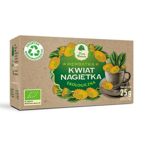 Nagietek kwiat EKO 25x1g Dary Natury