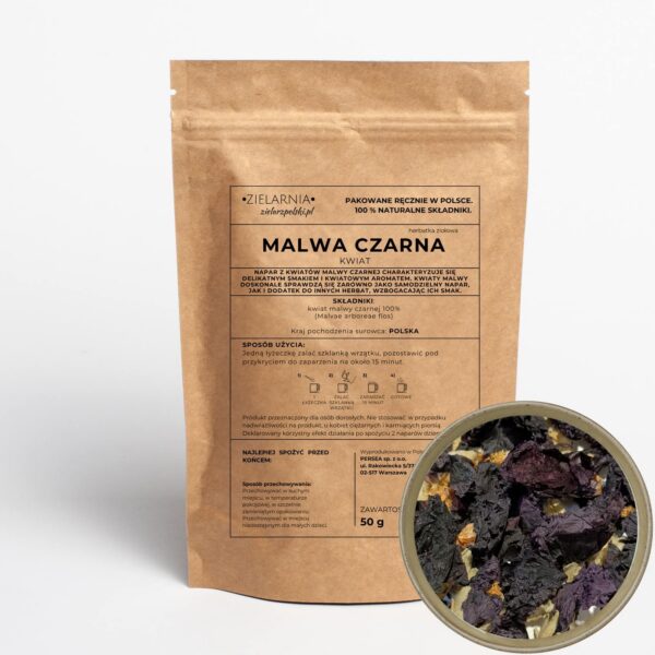 Malwa czarna kwiat 50g Zielarz Polski
