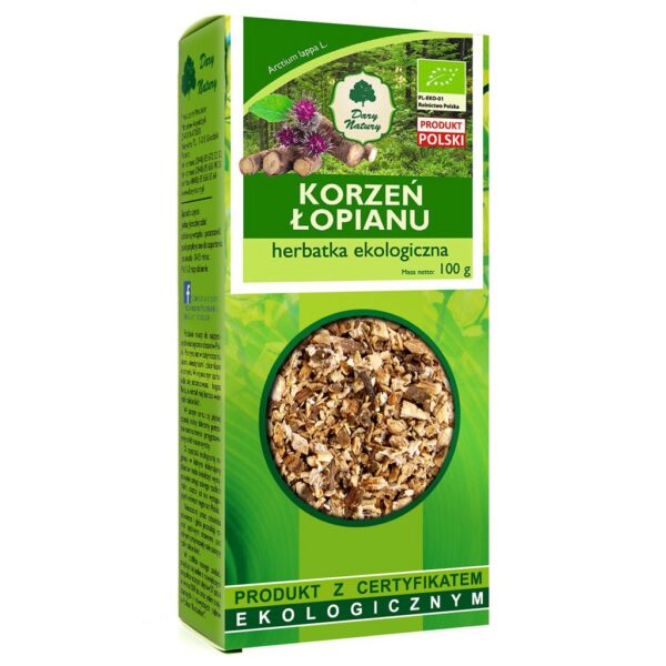 Łopian korzeń EKO 100g Dary Natury