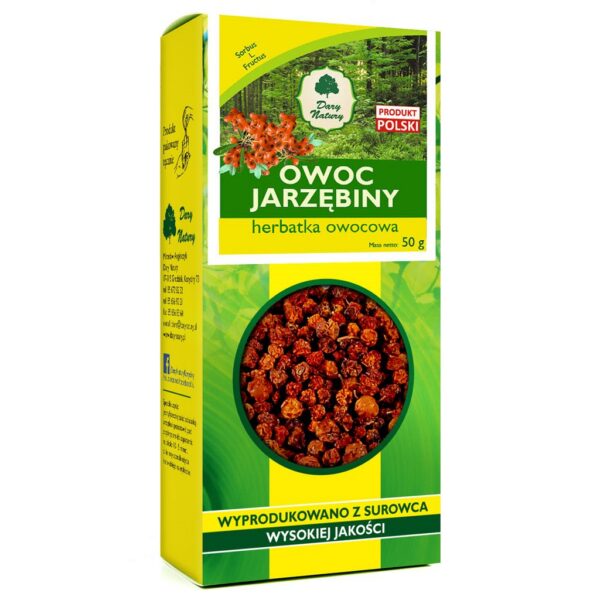 Jarzębina owoc 50g Dary Natury