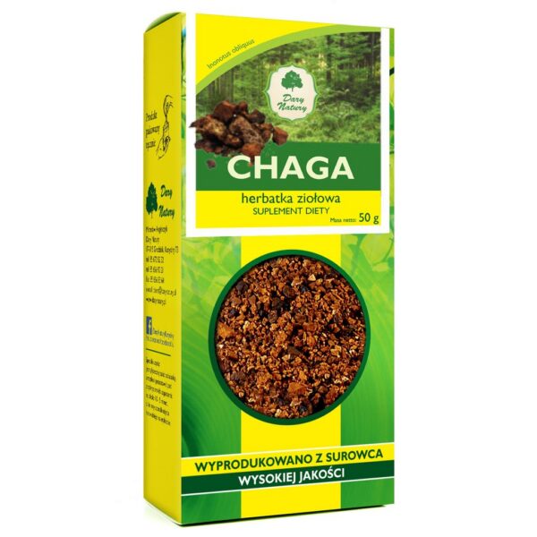 Chaga suplement diety 50g Dary Natury