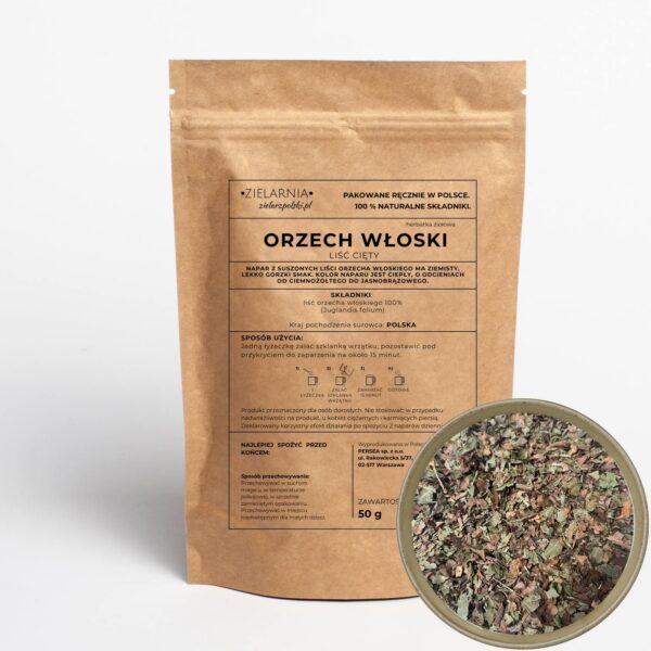 Orzech włoski liść 50g