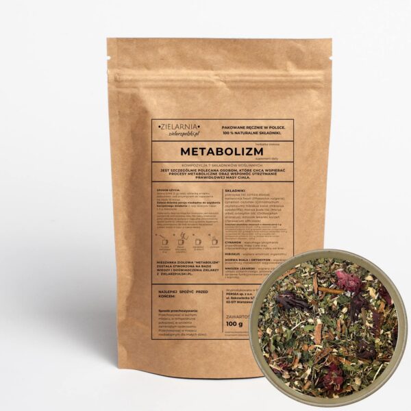 Metabolizm herbatka ziołowa 100g Zielarz Polski