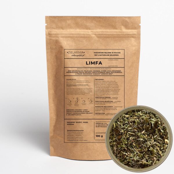 Limfa herbatka ziołowa 100g Zielarz Polski