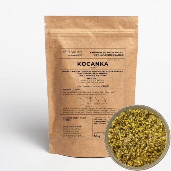 Kocanka kwiat 50g Zielarz Polski