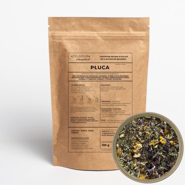 Płuca herbatka ziołowa 8 100g Zielarz Polski