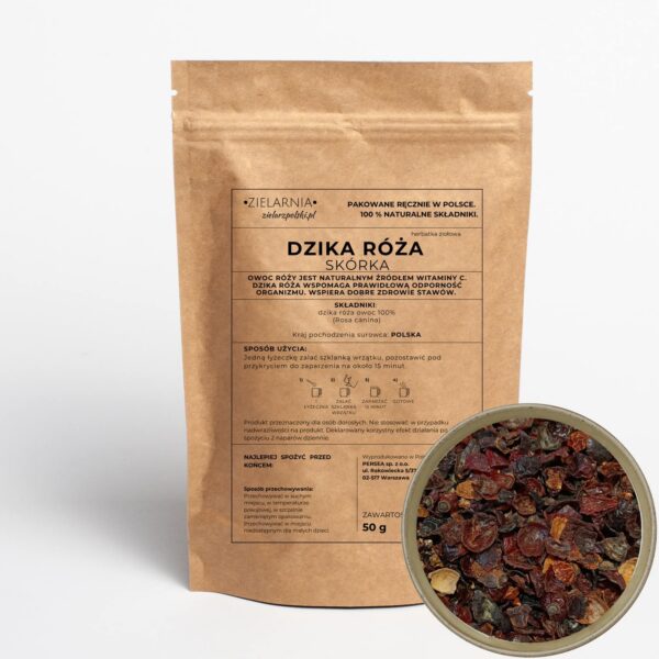 Róża dzika skórka 50g Zielarz Polski