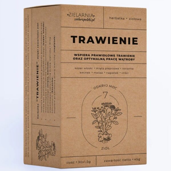 Trawienie herbatka ziołowa FIX 45g Zielarz Polski