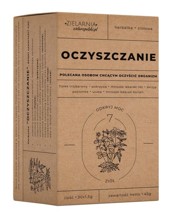 Oczyszczanie herbatka ziołowa FIX 45g Zielarz Polski
