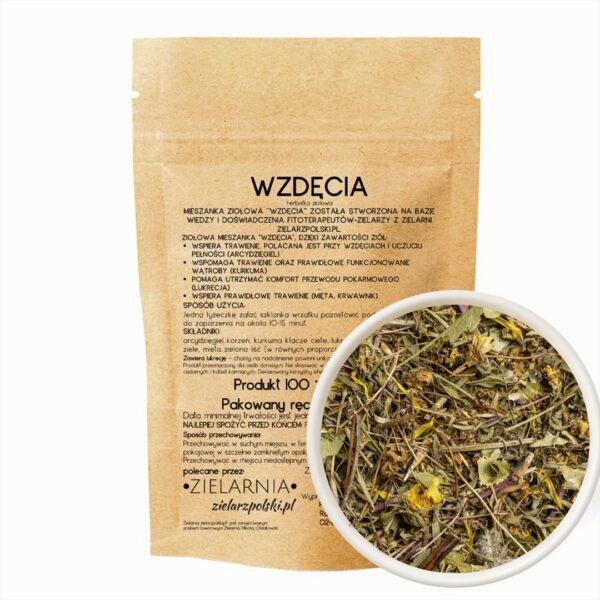 Trawienie herbatka ziołowa 100g Zielarz Polski