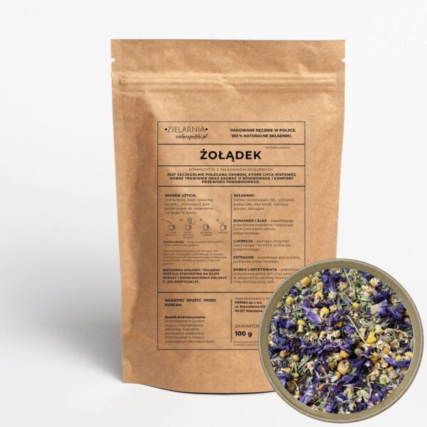 Żołądek herbatka ziołowa 100g Zielarz Polski