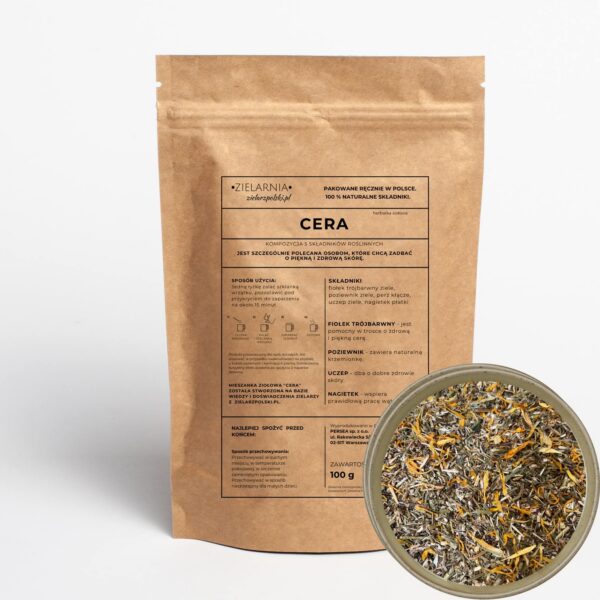 Cera (Trądzik) herbatka ziołowa 100g Zielarz Polski