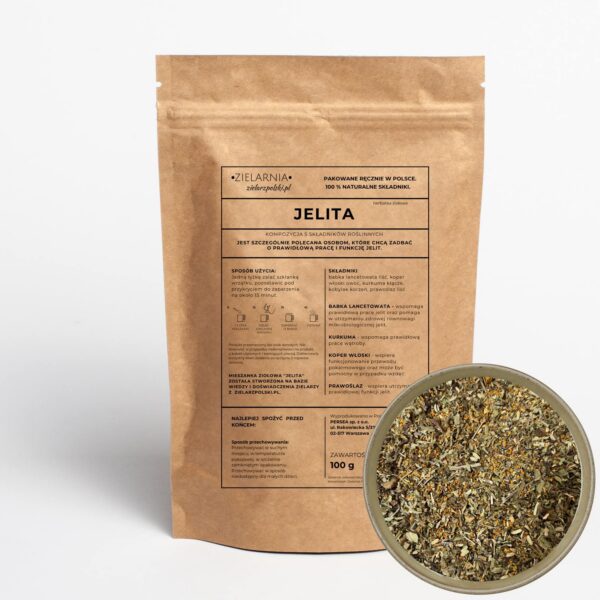 Jelita - herbatka ziołowa 100g Zielarz Polski