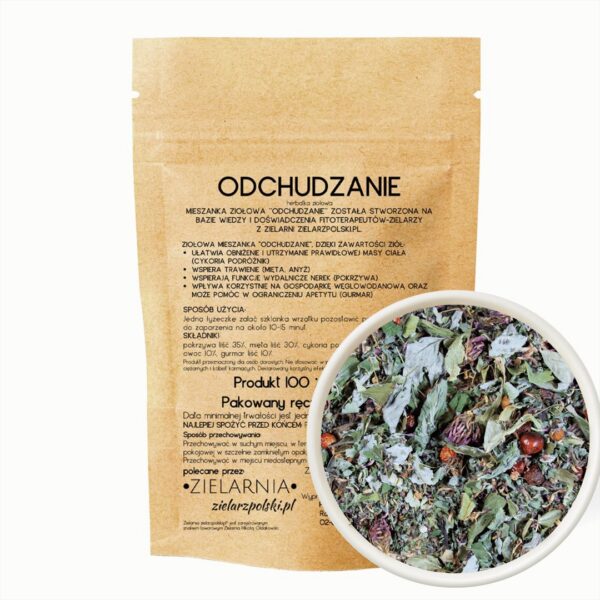 Odchudzanie herbatka ziołowa 100g Zielarz Polski