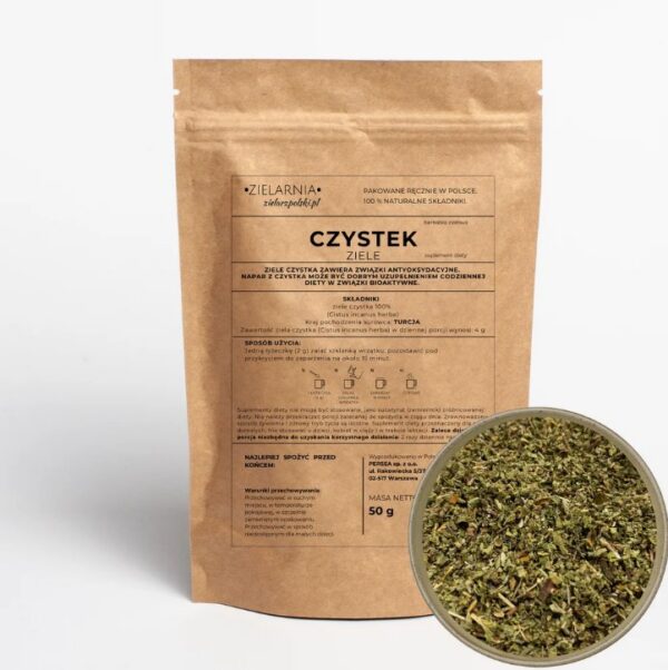 Czystek ziele 50 g Zielarz Polski