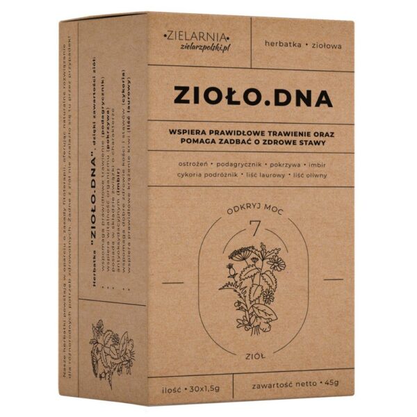 Zioło DNA herbatka ziołowa FIX 45g Zielarz Polski