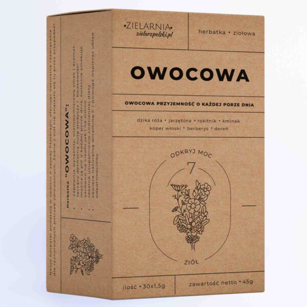 Owocowa herbatka FIX 45g Zielarz Polski
