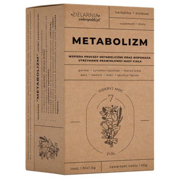 Metabolizm herbatka ziołowa FIX 45g Zielarz Polski