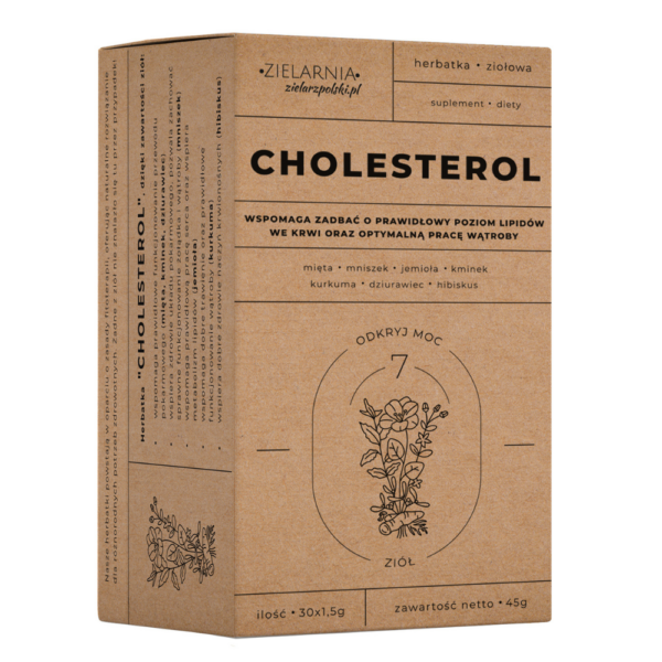 Cholesterol herbatka ziołowa FIX 45g Zielarz Polski