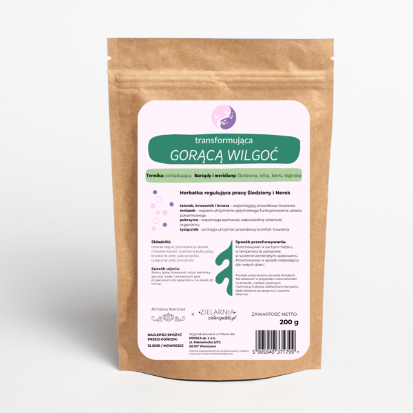 Transformująca gorącą wilgoć - herbatka 200g