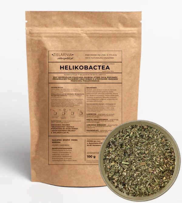 Helikobactea mieszanka 100g Zielarz Polski