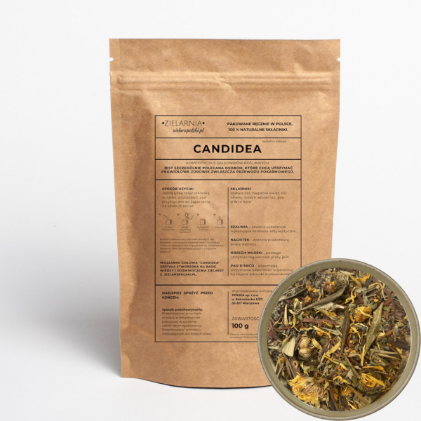 Candidea herbatka ziołowa 100g Zielarz Polski